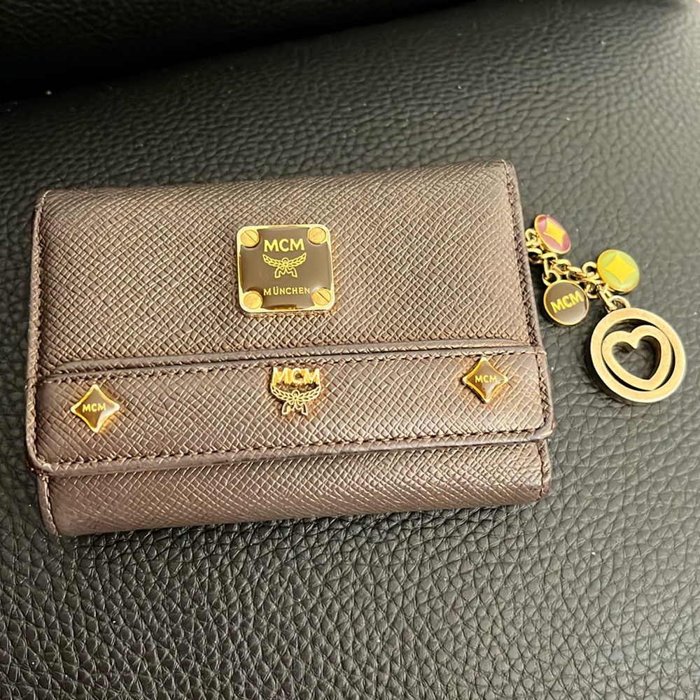 MCM trifold small wallet